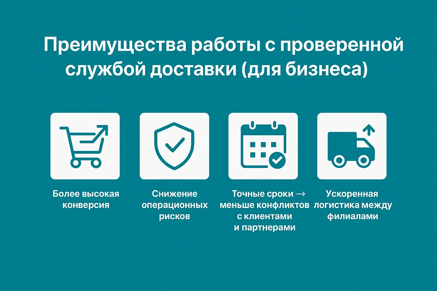 Как бизнесу выбрать службу быстрой доставки: чек-лист 2026 года